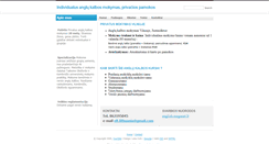 Desktop Screenshot of english.meganet.lt
